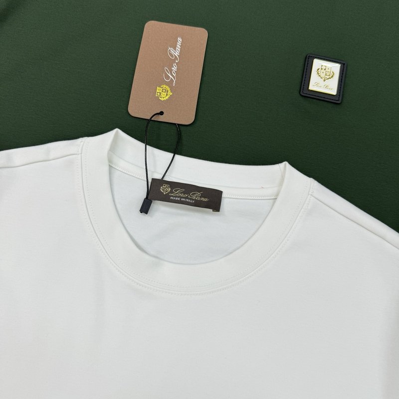 로로피아나 모달 소재 반팔 티셔츠 001-218016