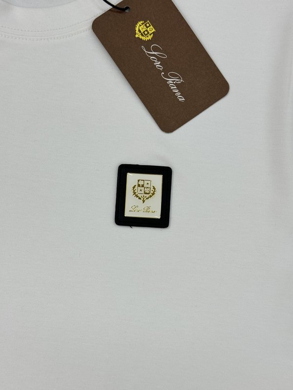로로피아나 모달 소재 반팔 티셔츠 001-218016