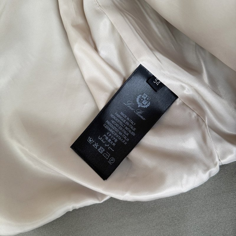 로로피아나 남성 봄여름 린넨 자켓 플랩 포켓 001-218033