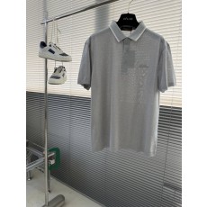 로로피아나 그레이 반팔 티셔츠 001-218042