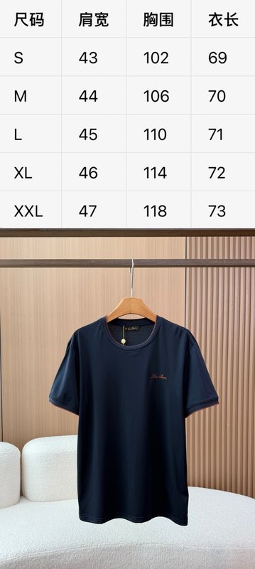 로로피아나 남성 콜라칼러 빠른 건조 탄력 반팔 티셔츠 001-218046