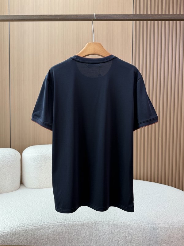 로로피아나 남성 콜라칼러 빠른 건조 탄력 반팔 티셔츠 001-218046