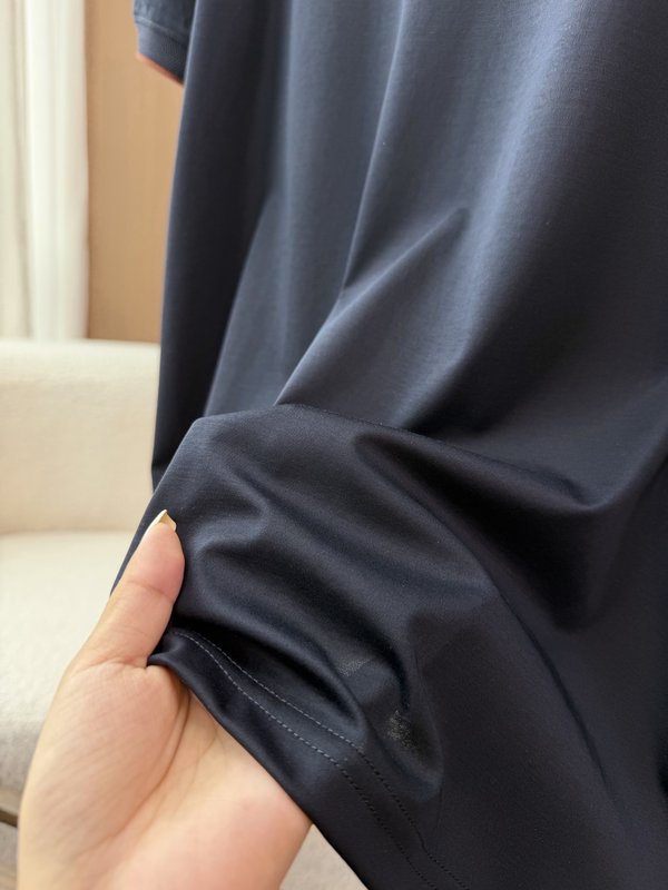 로로피아나 남성 콜라칼러 빠른 건조 탄력 반팔 티셔츠 001-218046