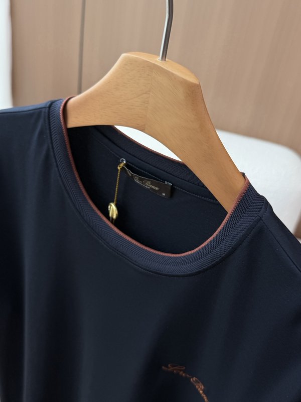 로로피아나 남성 콜라칼러 빠른 건조 탄력 반팔 티셔츠 001-218046