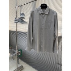 로로피아나 2026春夏 남성 심플 셔츠 001-218066