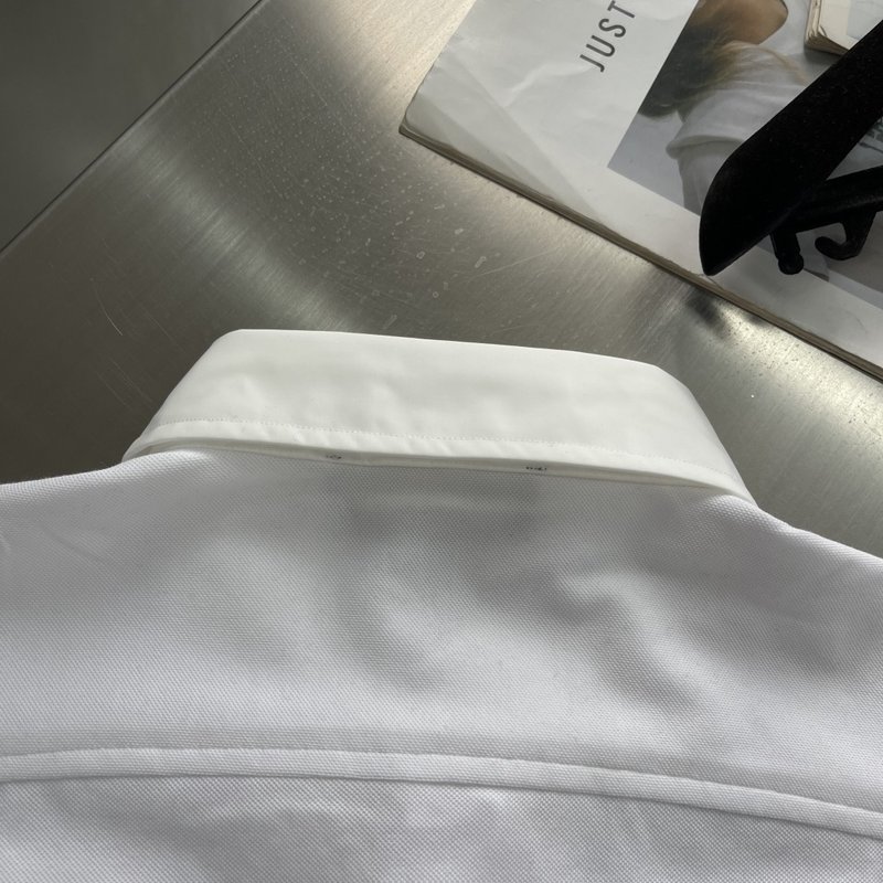 로로피아나 로고 자수 커스텀 셔츠 001-218079