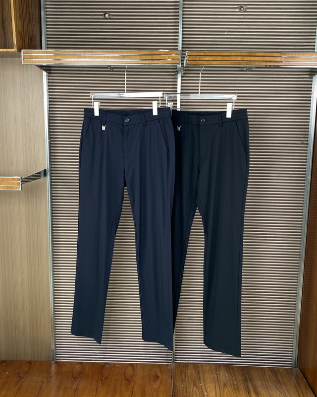 로로피아나 남성 캐주얼 스트레이트 팬츠 001-218098