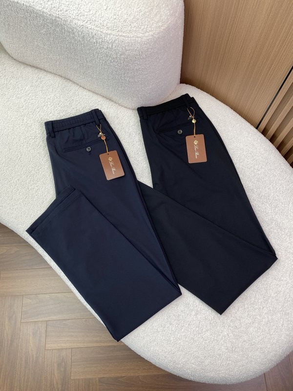 로로피아나 남성 캐주얼 스트레이트 팬츠 001-218098
