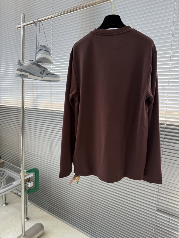 로로피아나 남성 긴팔 티셔츠 모달 혼방 001-218103