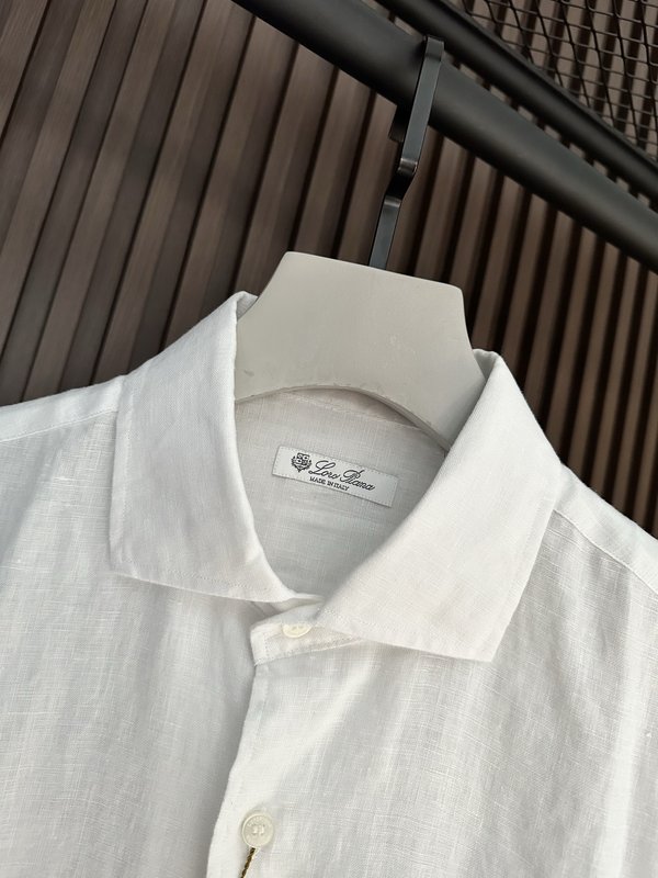 남성 롱슬리브 리넨 셔츠 로로피아나 001-218132