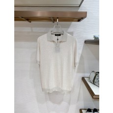 로로피아나 남성 리넨 텐셀 혼방 폴로 셔츠 001-218133