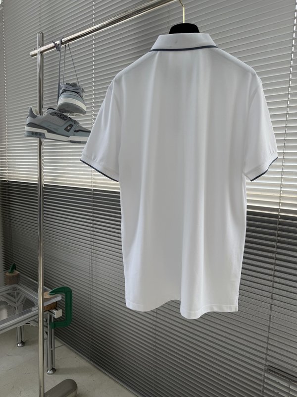 로로피아나 여름 신규 칼라 포인트 폴로 셔츠 001-218148