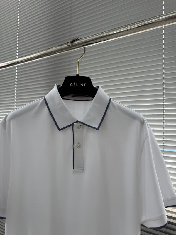 로로피아나 여름 신규 칼라 포인트 폴로 셔츠 001-218148