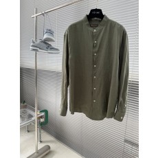 로로피아나 2026春夏 남성 리넨 셔츠 001-218159