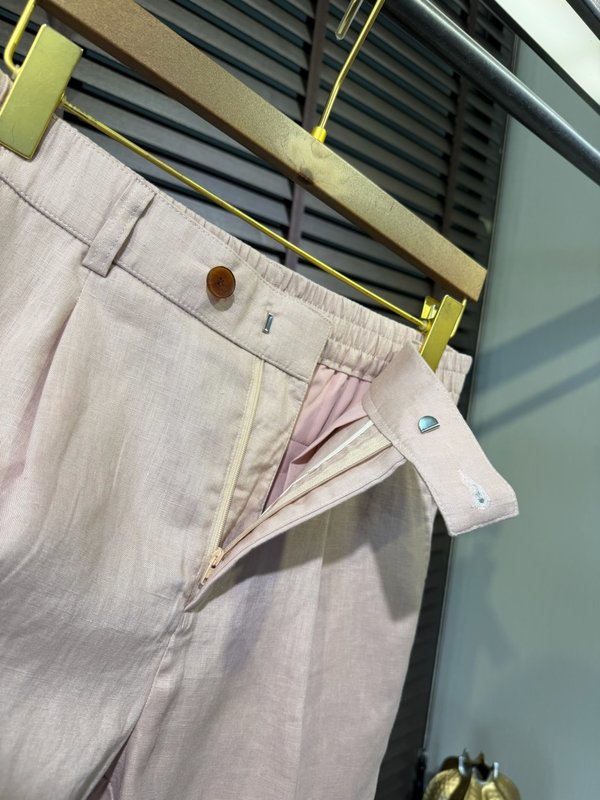 로로피아나 남성 린넨 캐주얼 쇼츠 001-218179