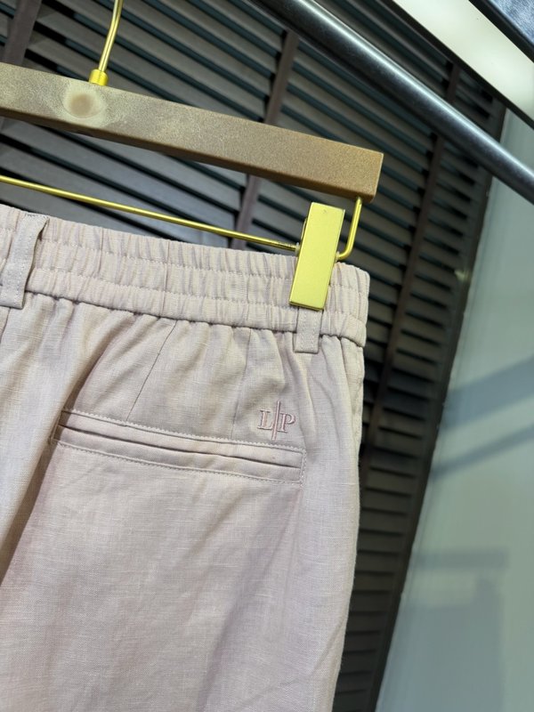 로로피아나 남성 린넨 캐주얼 쇼츠 001-218179