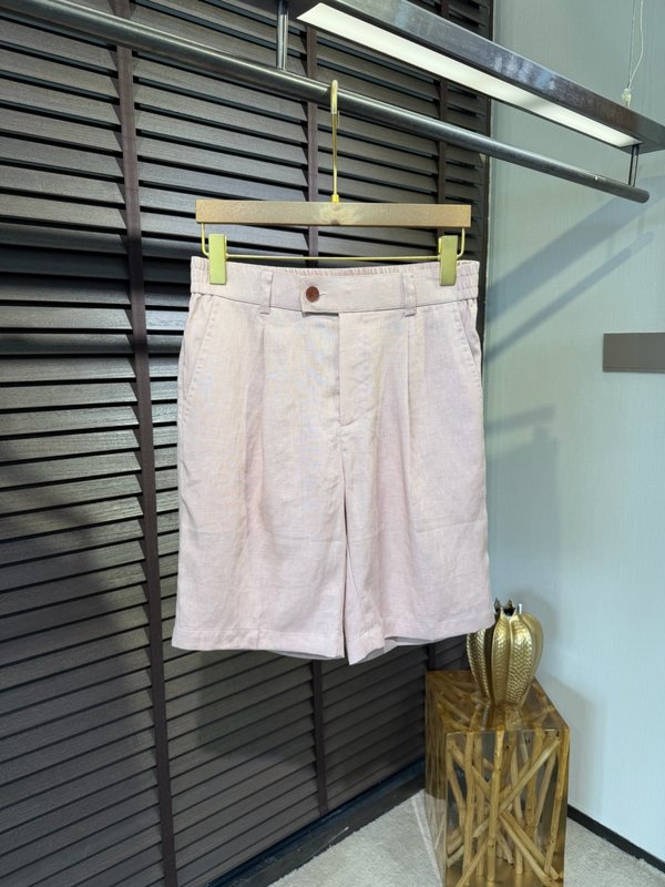 로로피아나 남성 린넨 캐주얼 쇼츠 001-218179