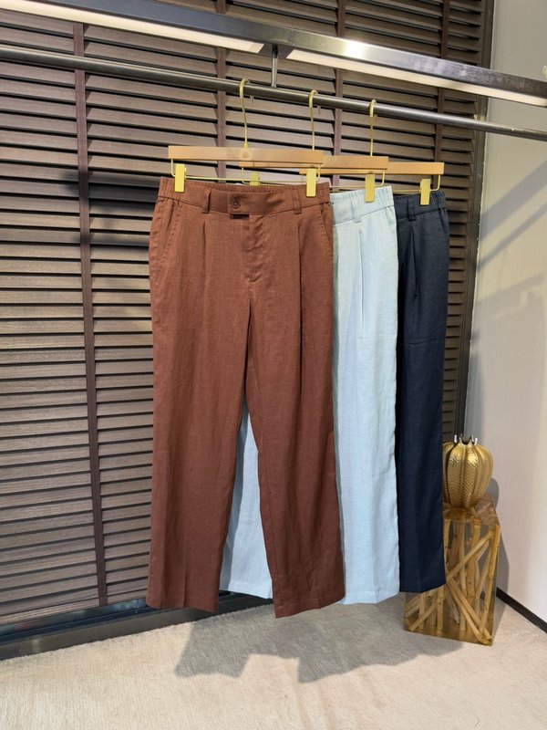 로로피아나 남성 린넨 캐주얼 팬츠 001-218182