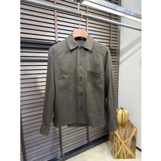 로로피아나 남성 리넨 긴팔 셔츠 001-218188