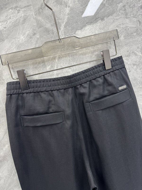 로로피아나 천연 리넨 직통 팬츠 001-218209