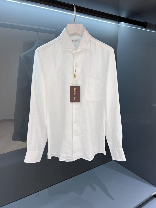 로로피아나 남성 롱슬리브 린넨 셔츠 001-218219