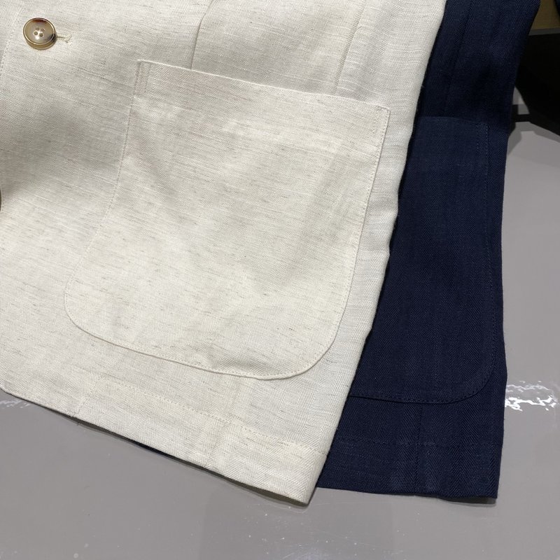 로로피아나 남성 텐셀 리넨 정장 001-218220