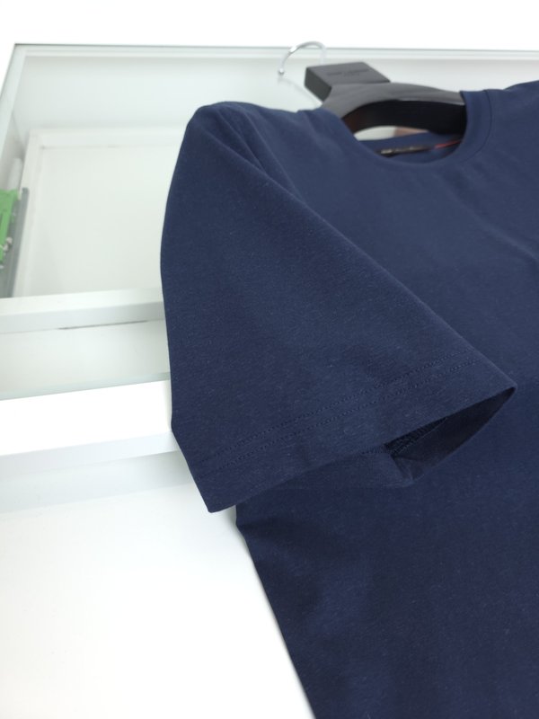 로로피아나 린넨 라운드넥 반팔 티셔츠 001-218222