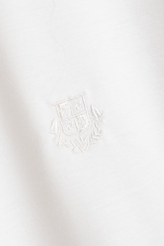 로로피아나 남성 실크 혼방 라운드넥 반팔 티셔츠 001-218228