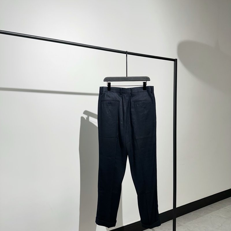 로로피아나 스타일 린넨 남성 바지 001-218244