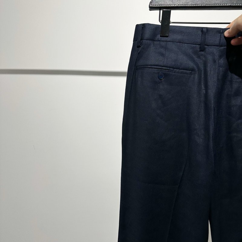 로로피아나 스타일 린넨 남성 바지 001-218244