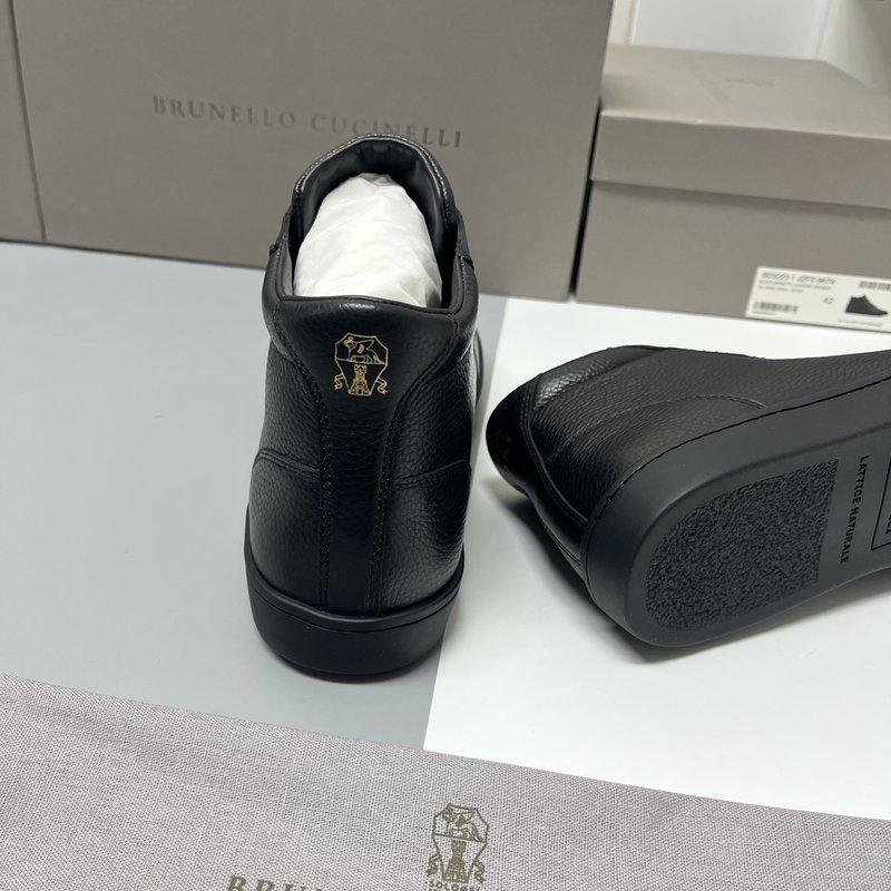 브루넬로 쿠치넬리 겨울 남성용 미들탑 부츠 001-218248