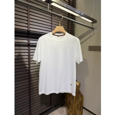 로로피아나 남성 피마コットン 모달 혼방 라운드넥 티셔츠 001-218259