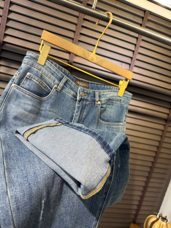 로로피아나 남성 슬림핏 데님 팬츠 2026 SS 001-218269