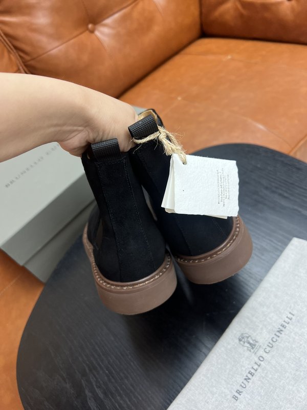 브루넬로 쿠치넬리 남성 데저트 부츠 001-218311
