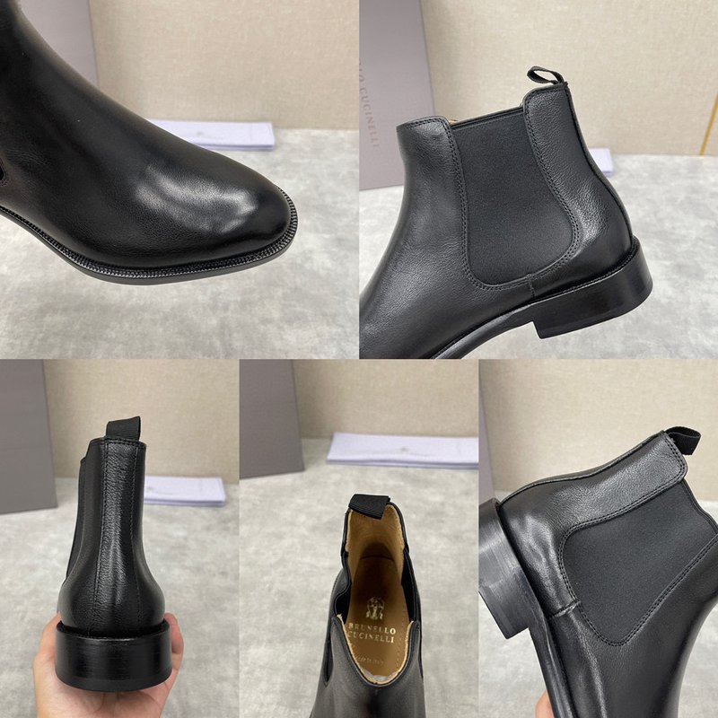 브루넬로 쿠치넬리 남성 첼시 부츠 001-218372
