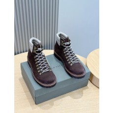 브루넬로 쿠치넬리 가을 겨울 스웨이드 등산 부츠 001-218593