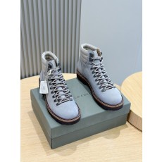 브루넬로 쿠치넬리 스웨이드 하이킹 부츠 001-218594