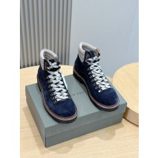 브루넬로 쿠치넬리 스웨이드 하이킹 부츠 001-218617
