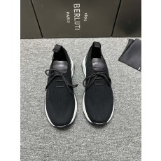 Berluti 섀도우 니트 스니커즈 001-218630