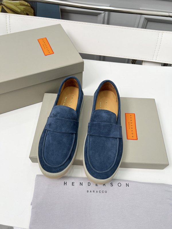 Henderson 클래식 가죽 캐주얼 슈즈 001-218650