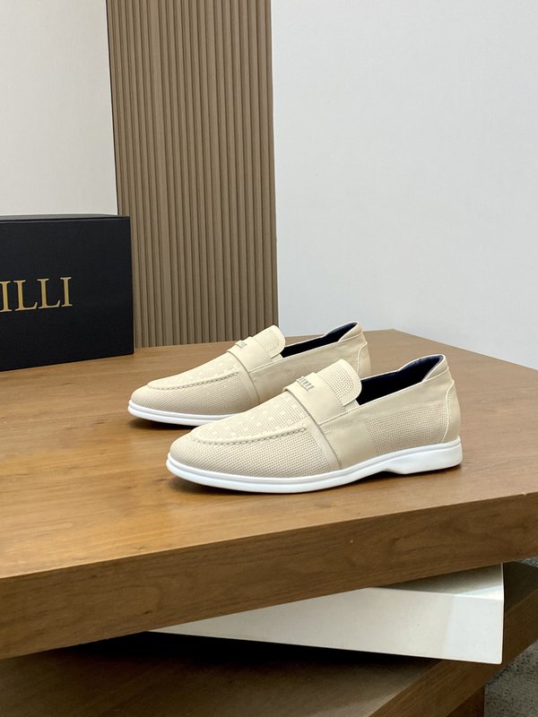 ZILLI 프랑스 럭셔리 남성 캐주얼 가죽 슈즈 001-218701