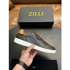 Zilli 이탈리아 남성 수제 송아지 가죽 구두 001-218723