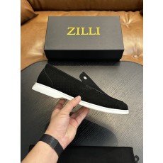 Zilli 이탈리아 남성 수제 송아지 가죽 구두 001-218724