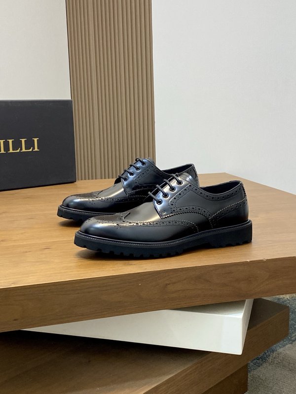 ZILLI 남성 부드러운 소가죽 캐주얼 구두 001-218729