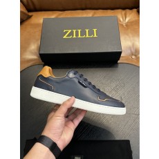 Zilli 이탈리아 남성 수제 송아지 가죽 구두 001-218731