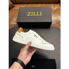 Zilli 이탈리아 남성 수제 송아지 가죽 신발 001-218732
