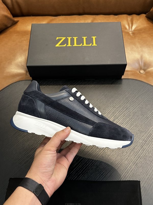Zilli 이탈리아 남성 수제 소가죽 구두 001-218736