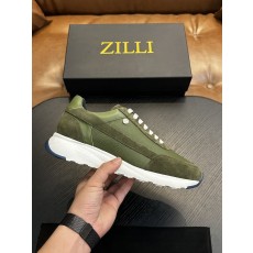 Zilli 이탈리아 남성 수제 송아지 가죽 구두 001-218737