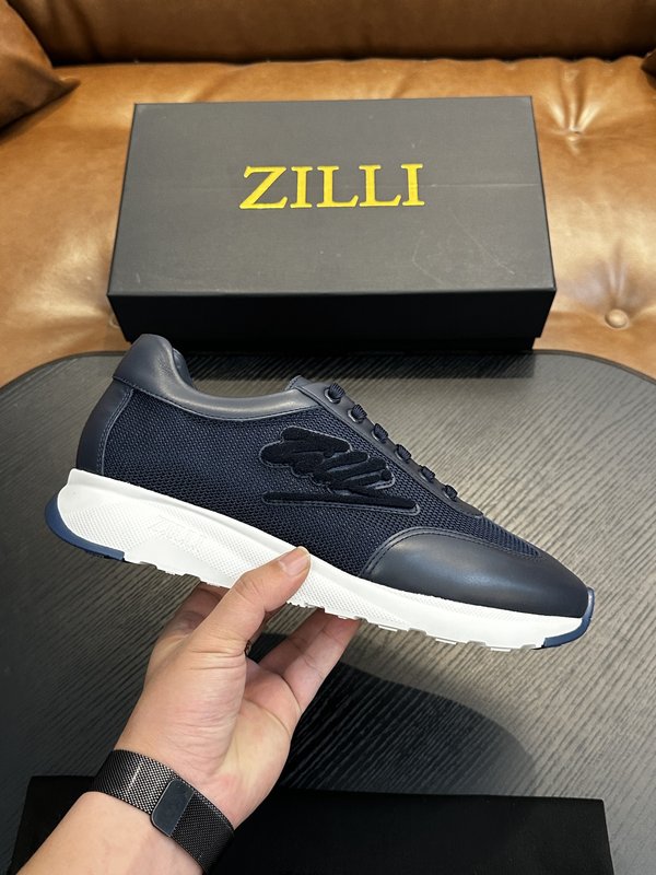 Zilli 이탈리아 남성 수제 송아지 가죽 구두 001-218739