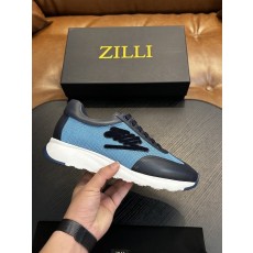 Zilli 이탈리아 남성 수제 송아지 가죽 구두 001-218743